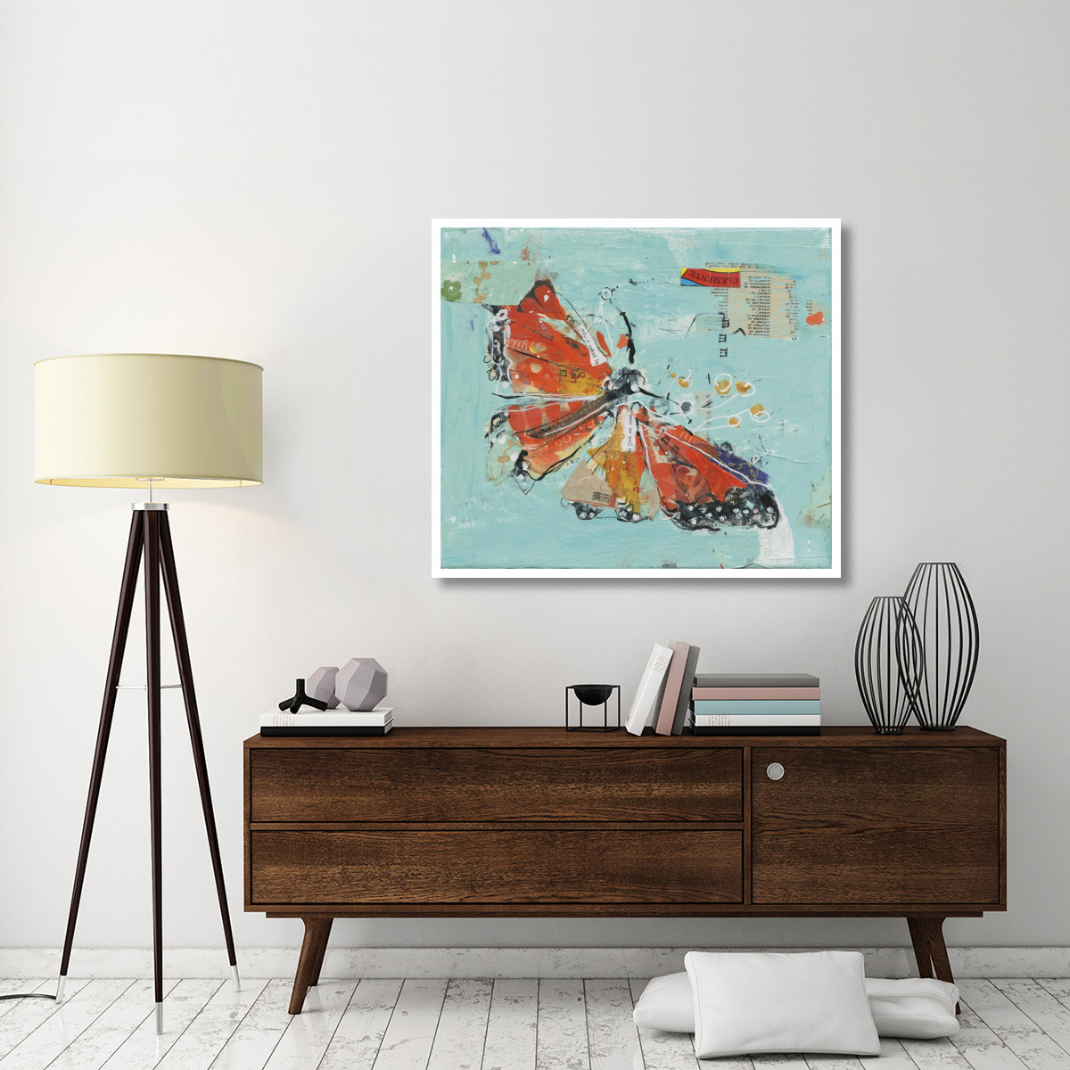 Monarch I Crop -Paper Art-46&quotx40.28"