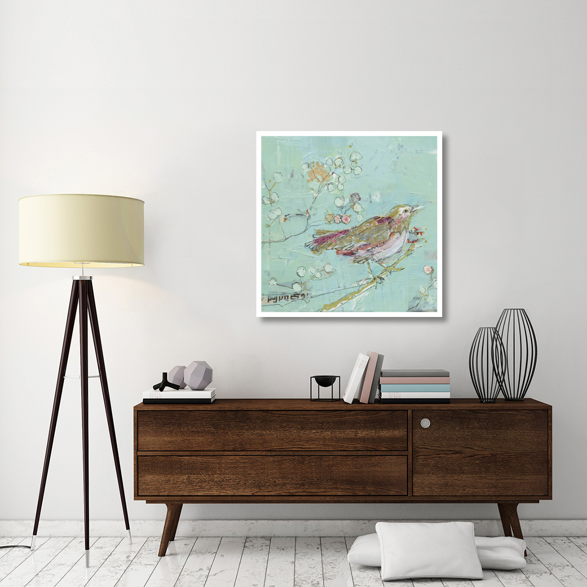 Birds of a Feather v2 -Paper Art-38&quotx38"