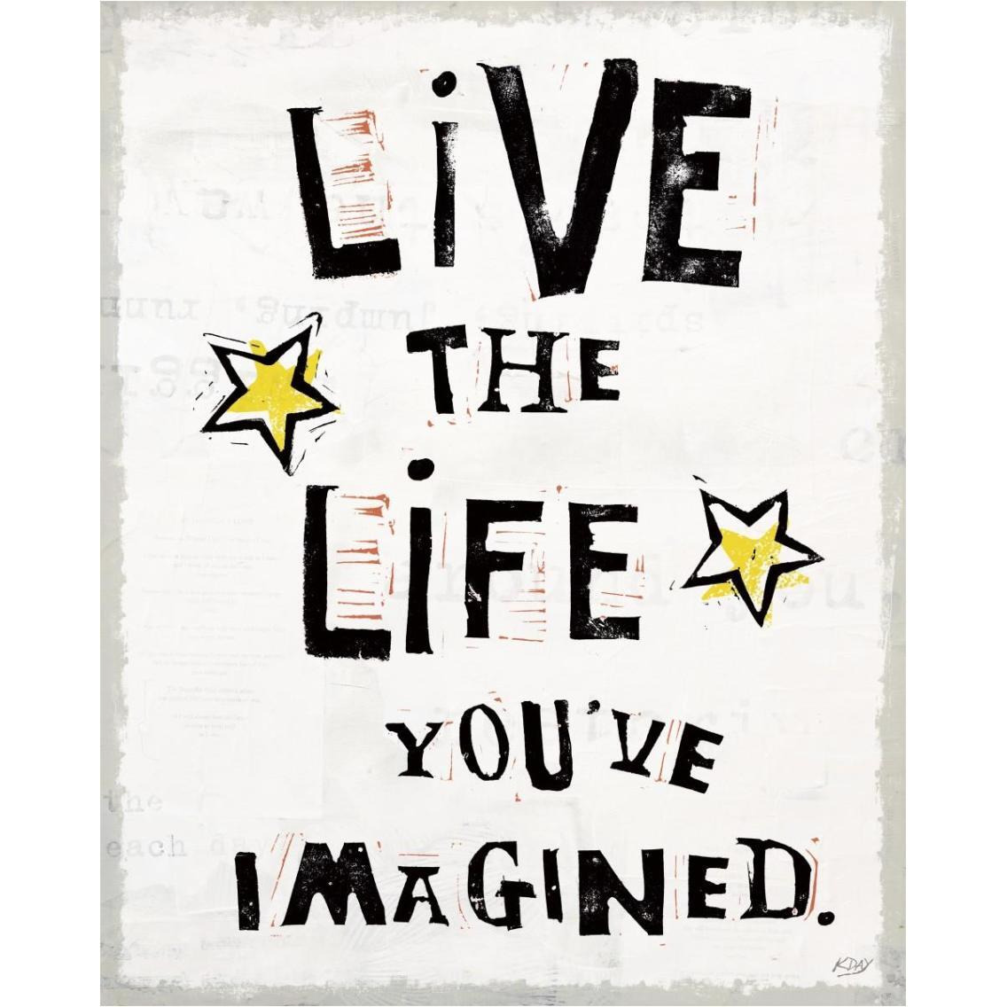 Live to the Fullest IV -Paper Art-30&quotx37"