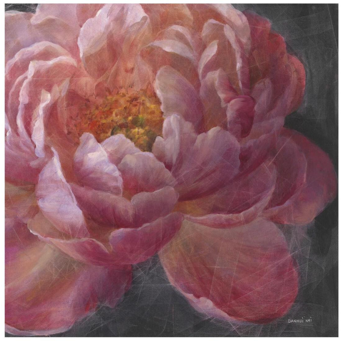 Vivid Floral I Crop -Paper Art-20&quotx20"