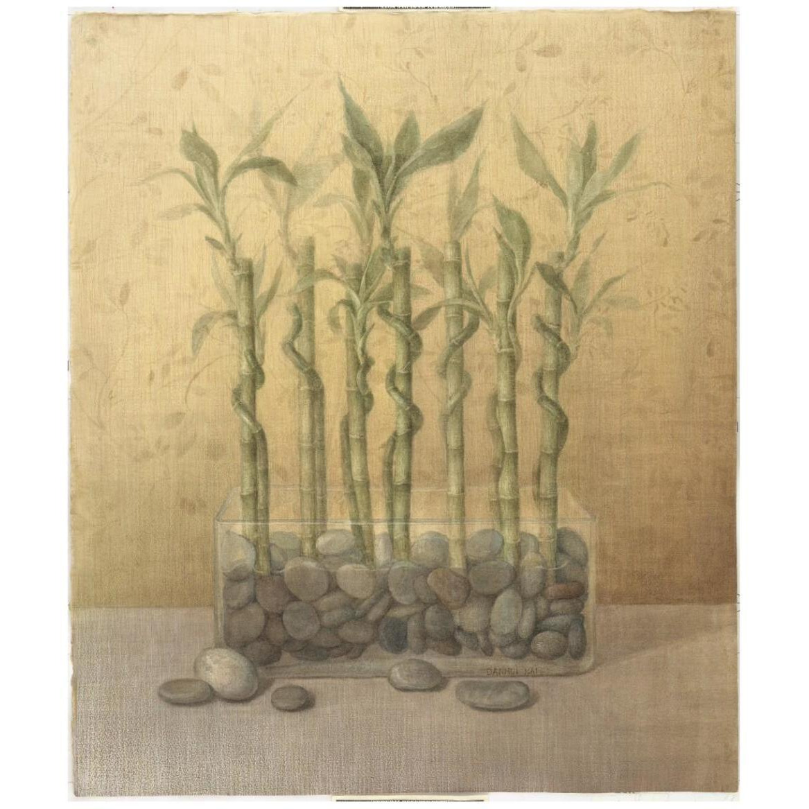 Lucky Bamboo -Paper Art-39.4&quotx46"