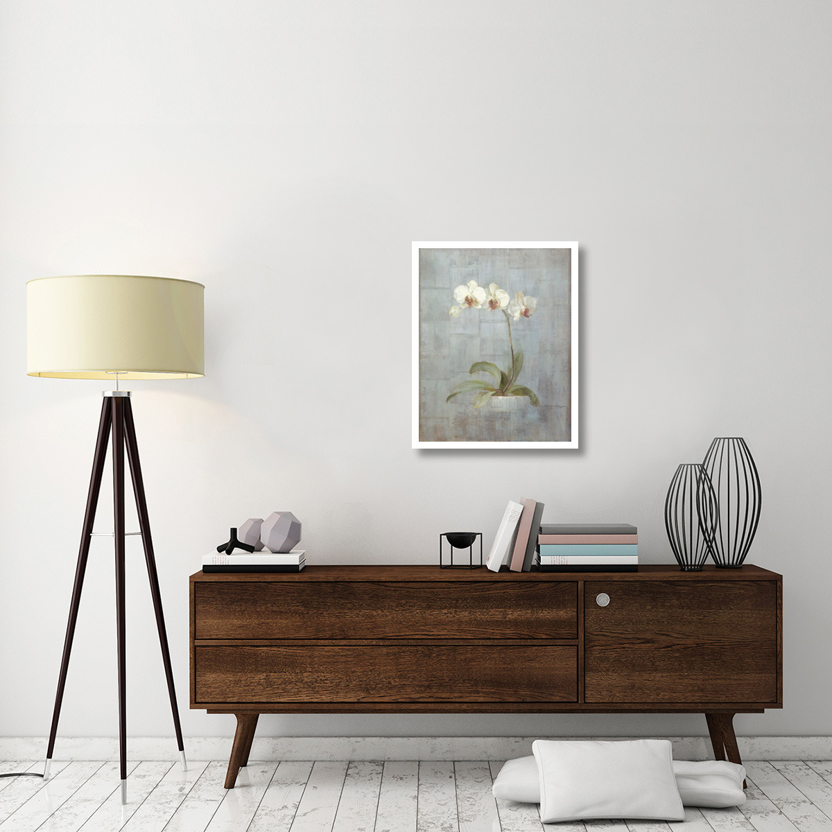 Elegant Orchid II -Paper Art-24&quotx30"