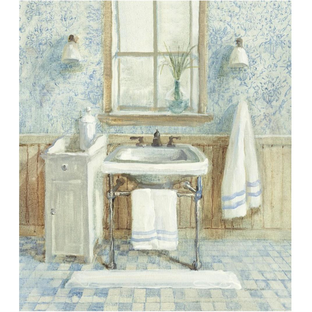 Victorian Sink I -Paper Art-16.08&quotx18"
