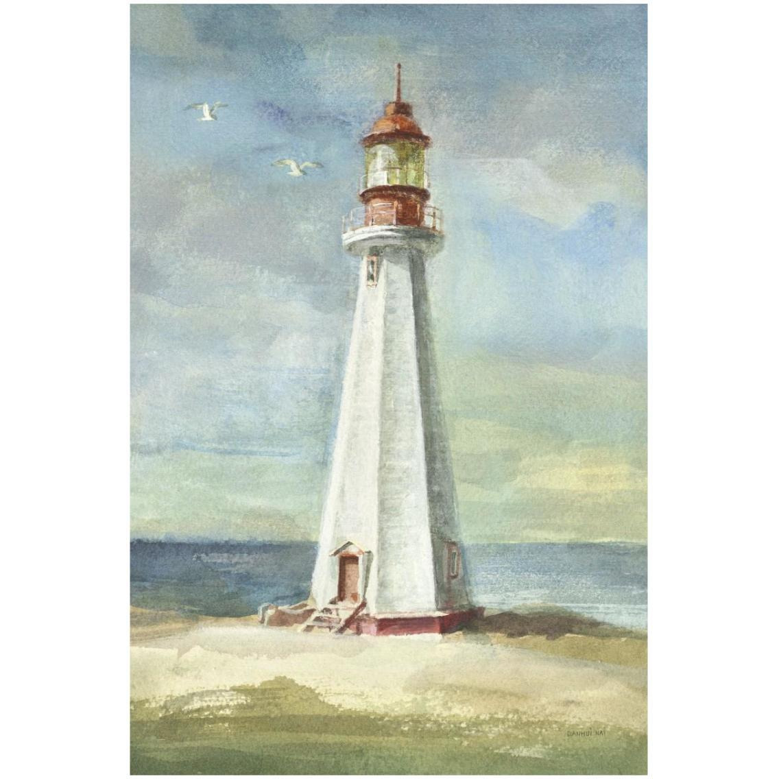 Lighthouse III -Paper Art-22&quotx32"