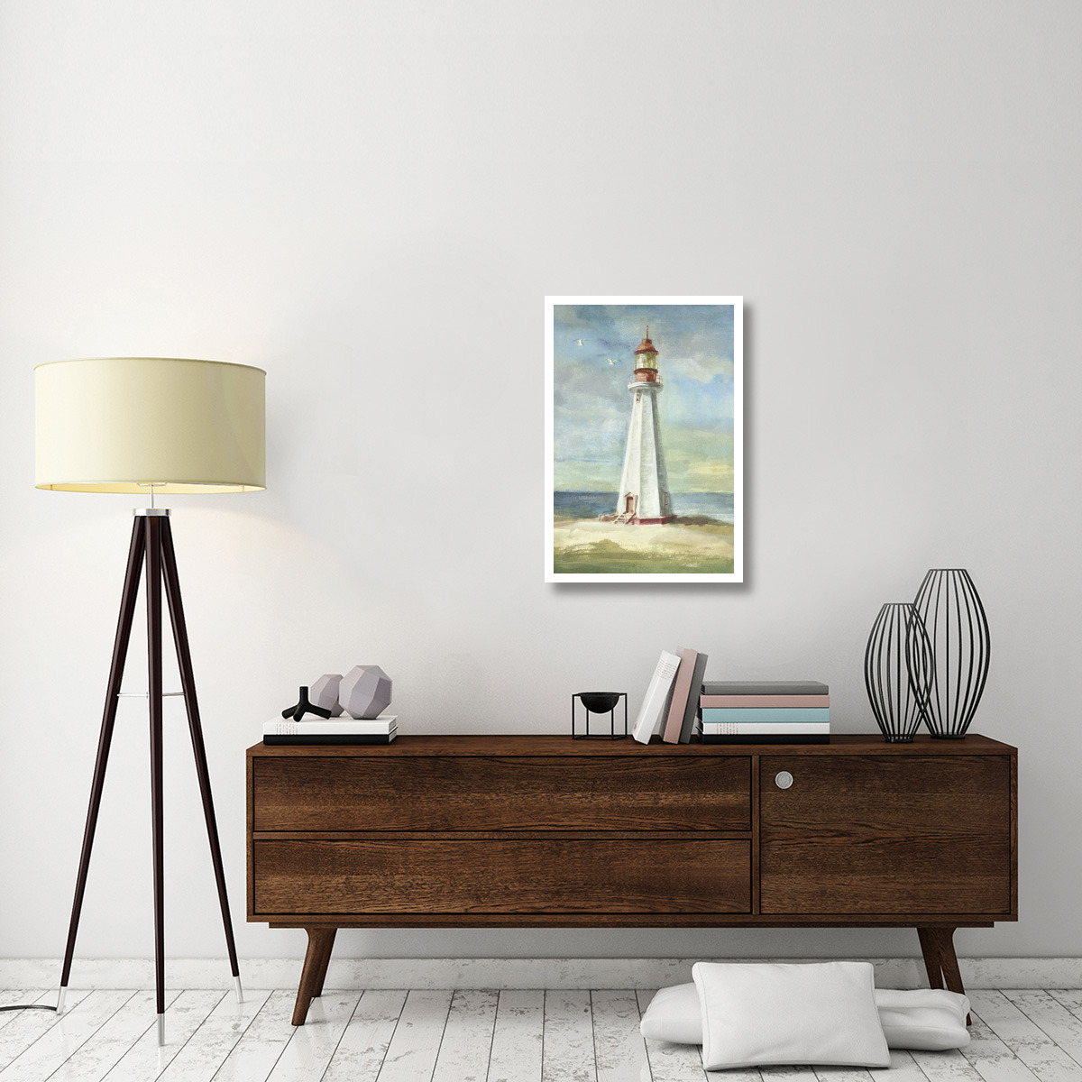 Lighthouse III -Paper Art-22&quotx32"