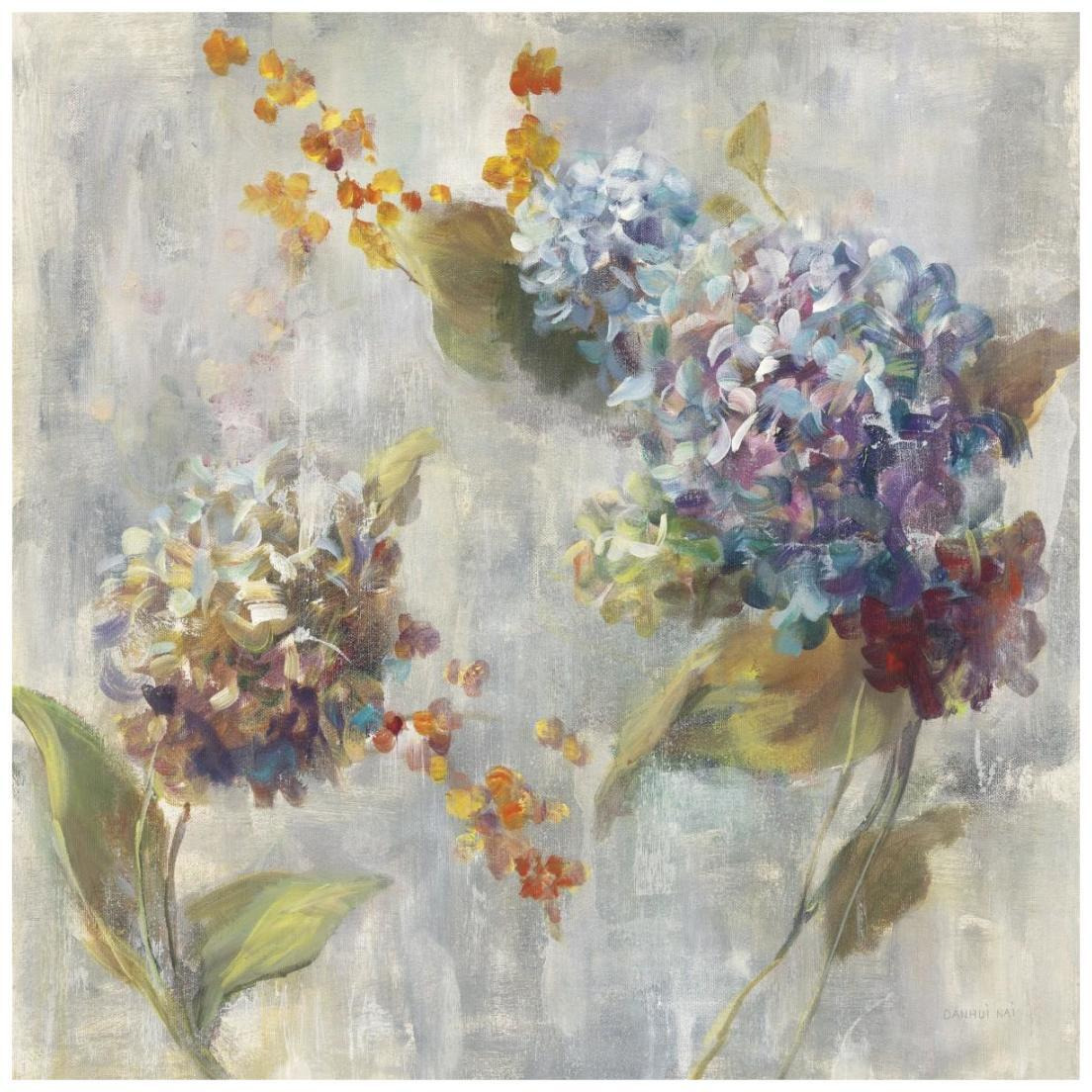 Autumn Hydrangea II -Paper Art-20&quotx20"