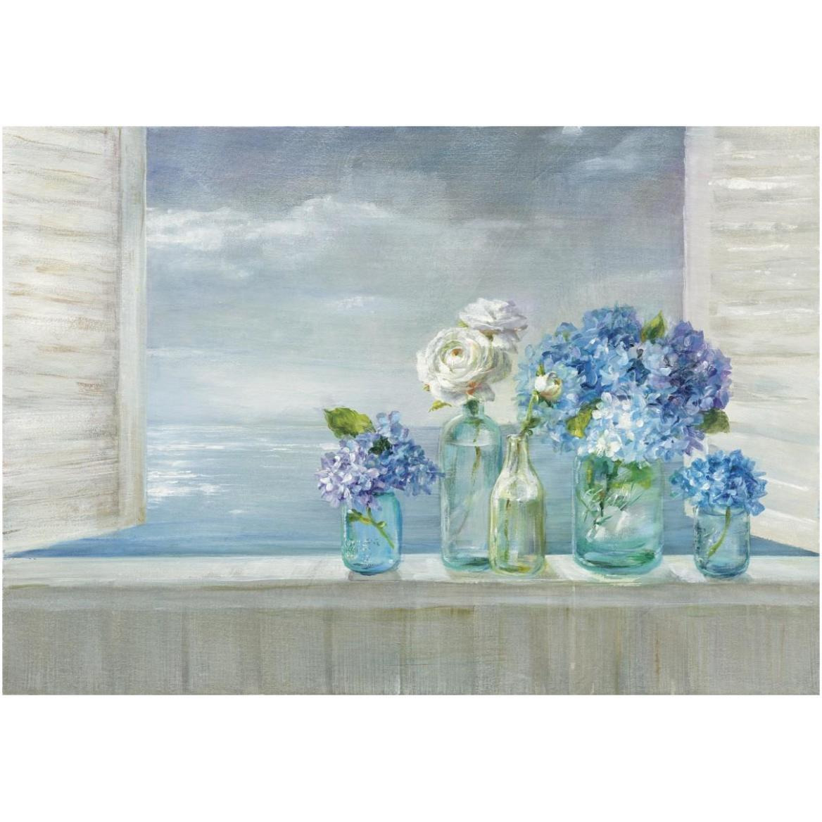 A Beautiful Day at the Beach Crop -Paper Art-62&quotx42"