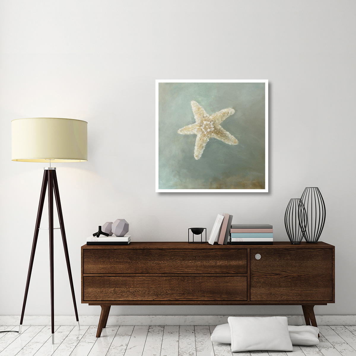 Treasures from the Sea IV -Paper Art-38&quotx38"