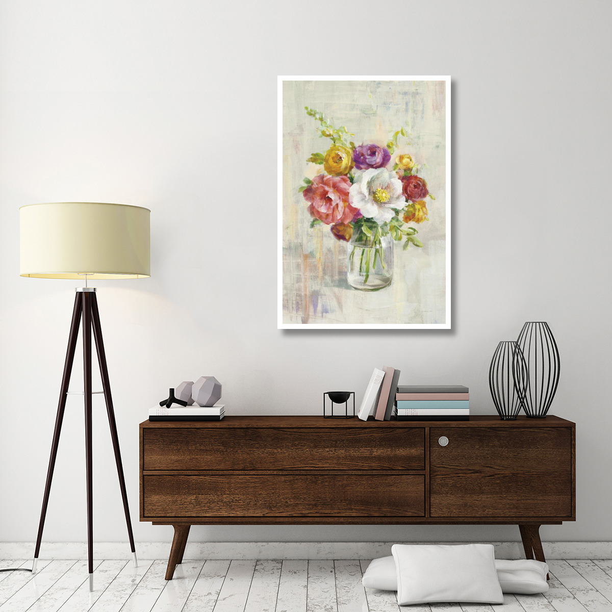 Summer Treasures I Crop -Paper Art-34&quotx50"