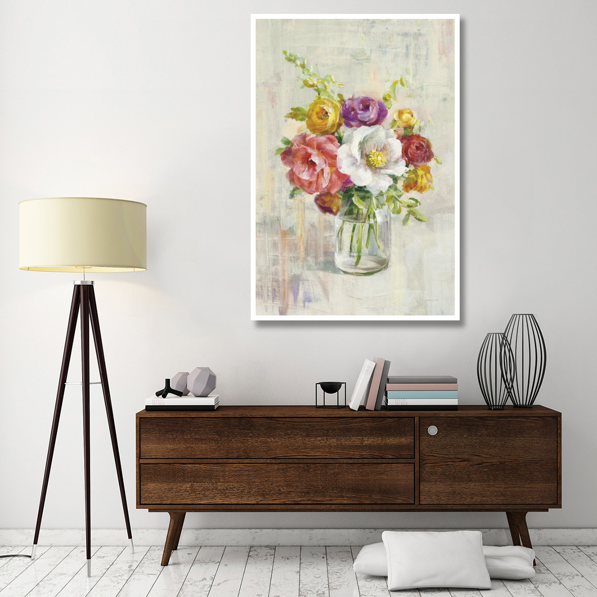 Summer Treasures I Crop -Paper Art-42&quotx62"