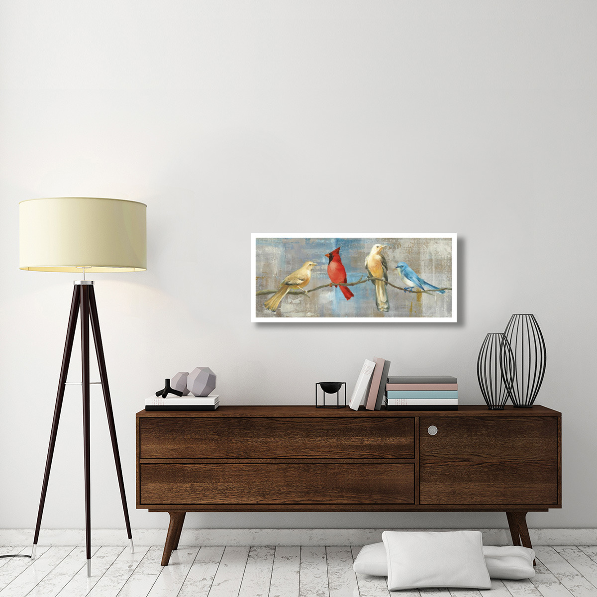 Life is Better with Friends Taupe -Paper Art-42&quotx18"