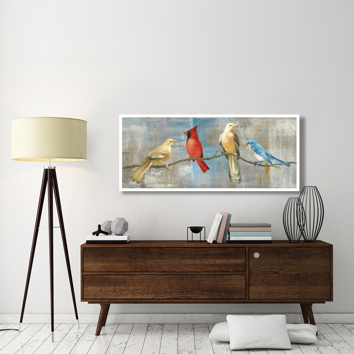 Life is Better with Friends Taupe -Paper Art-62&quotx26"