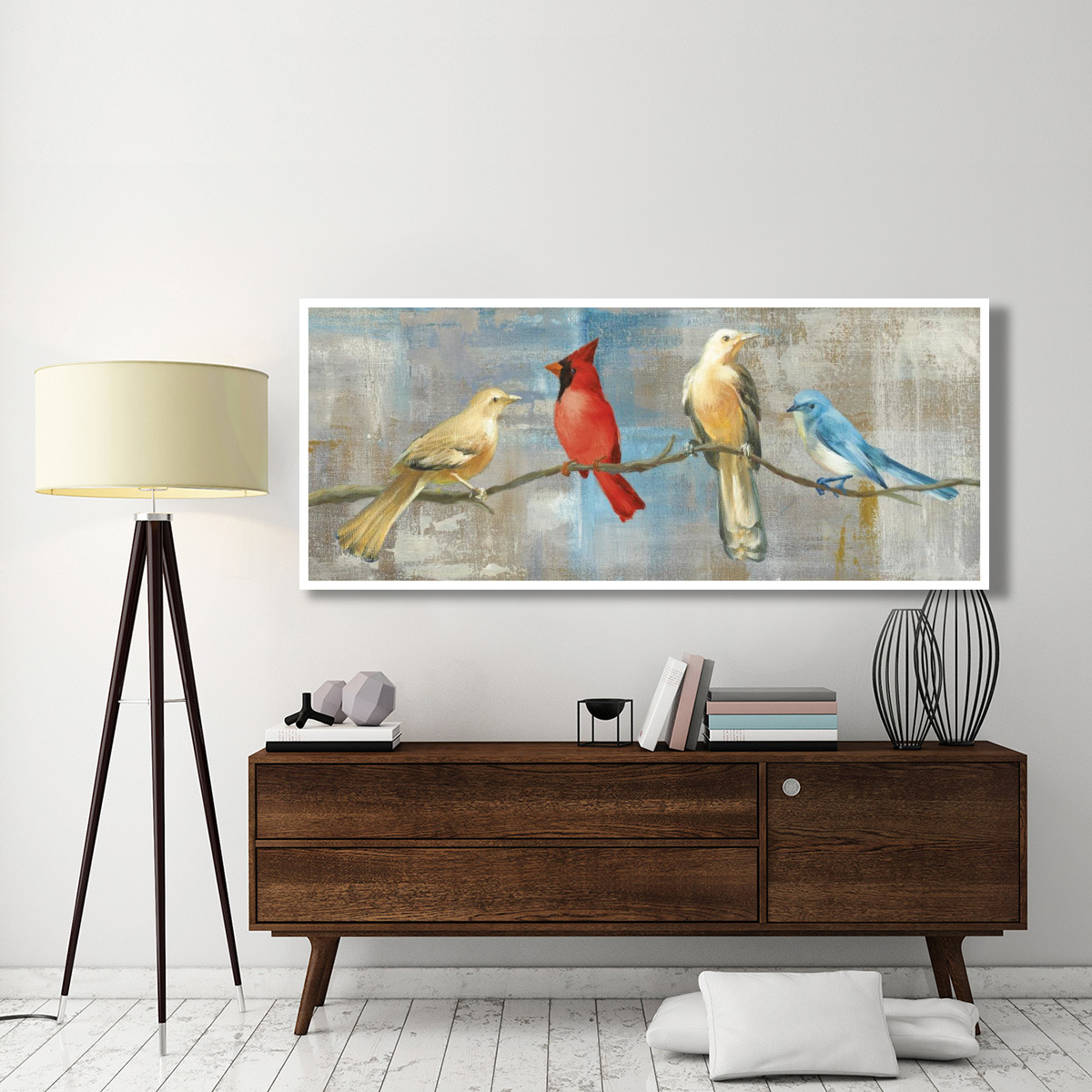 Life is Better with Friends Taupe -Paper Art-77&quotx32"
