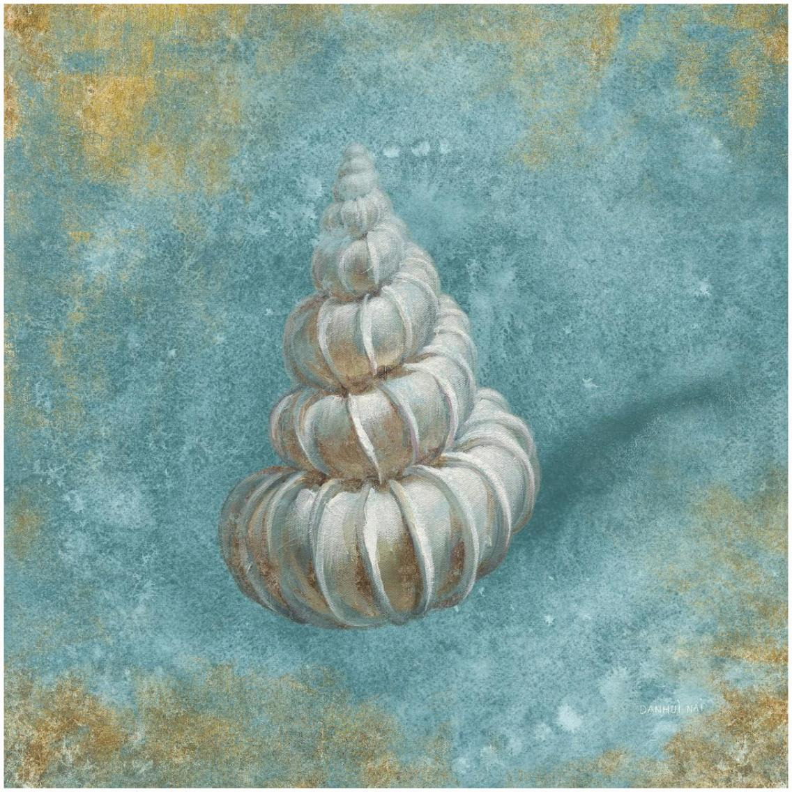 Treasures from the Sea II Aqua -Paper Art-32&quotx32"