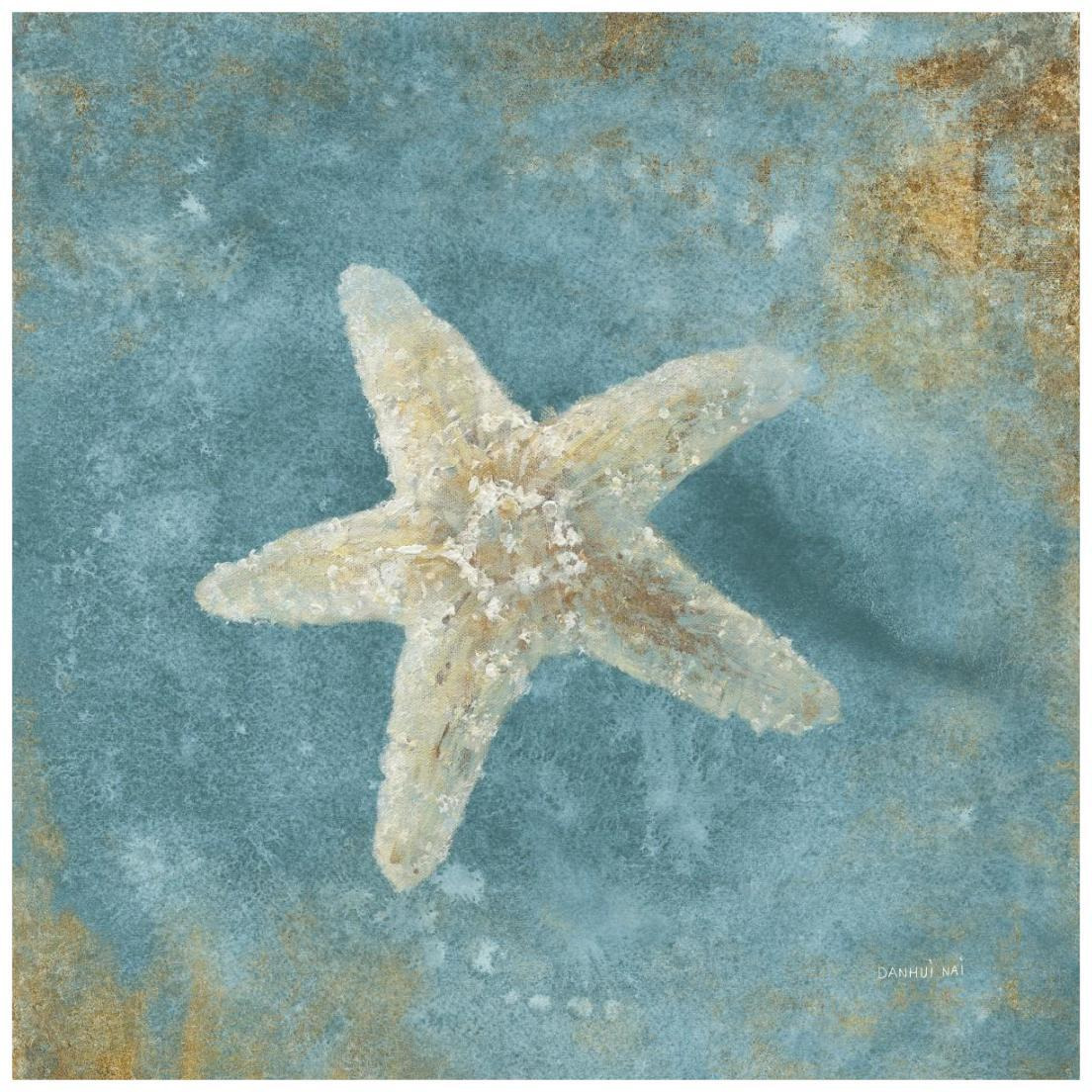 Treaures from the Sea IV Aqua -Paper Art-20&quotx20"