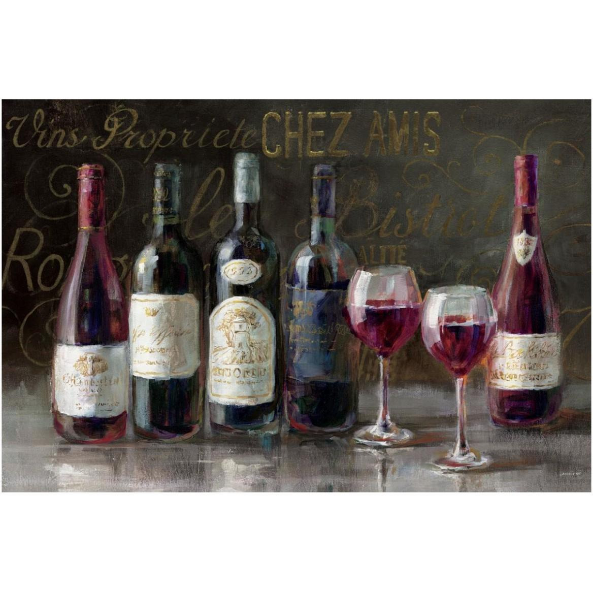 Bistro Reds v2 Crop -Paper Art-62&quotx42"