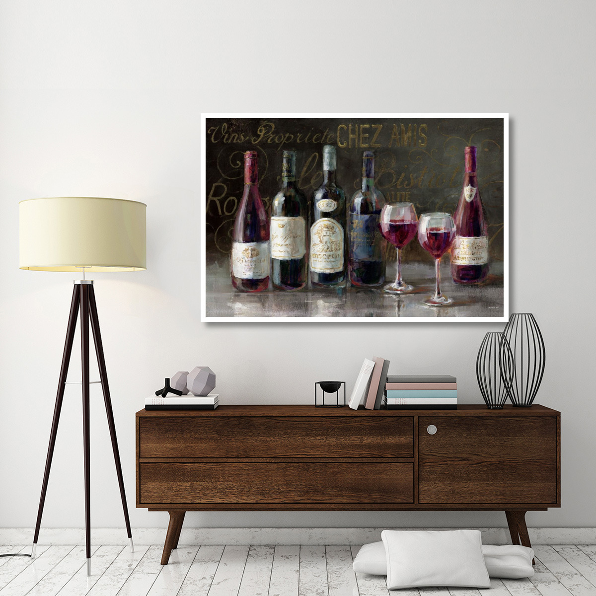 Bistro Reds v2 Crop -Paper Art-62&quotx42"