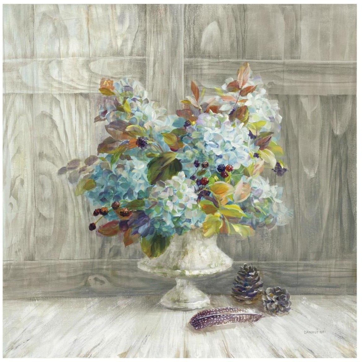 Rustic Florals -Paper Art-42&quotx42"