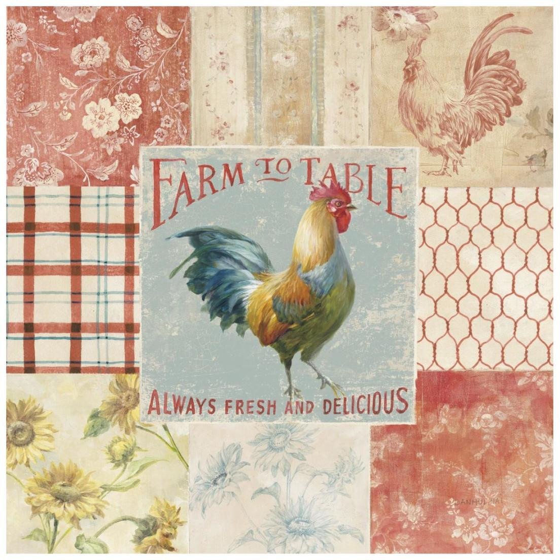 Farm Nostalgia I -Paper Art-20&quotx20"