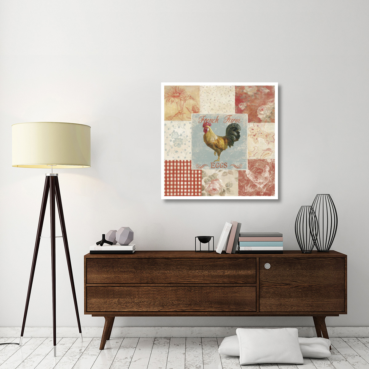 Farm Nostalgia II -Paper Art-38&quotx38"