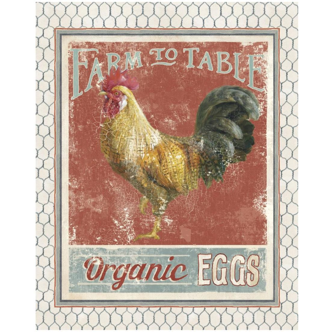 Farm Nostalgia IX -Paper Art-18&quotx22"