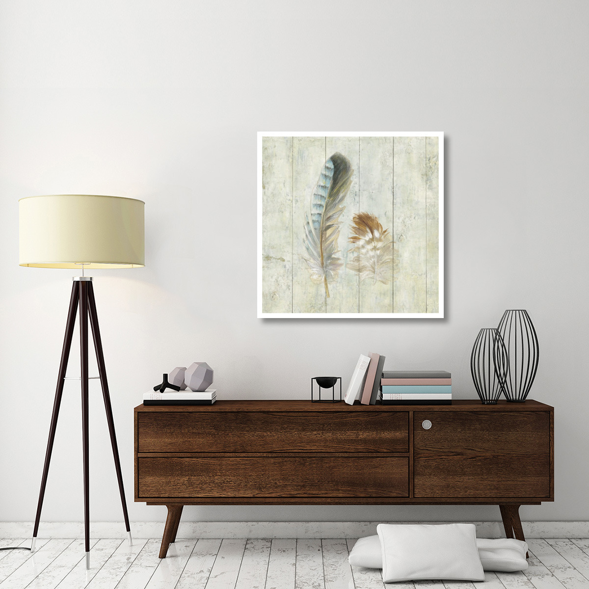 Natural Flora X Sq -Paper Art-38&quotx38"