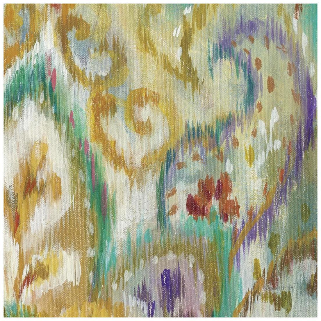 Boho Paisley IV -Paper Art-20&quotx20"
