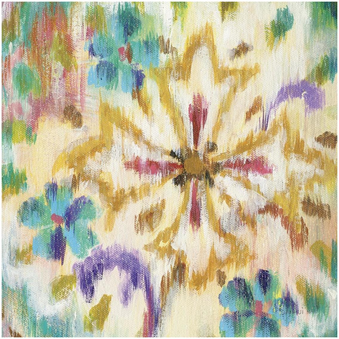 Boho Paisley V -Paper Art-32&quotx32"