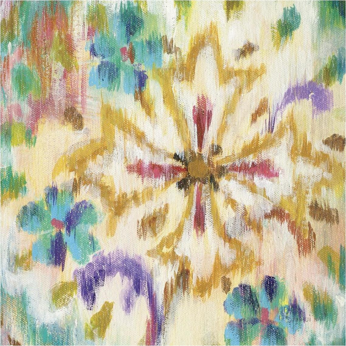 Boho Paisley V -Paper Art-38&quotx38"