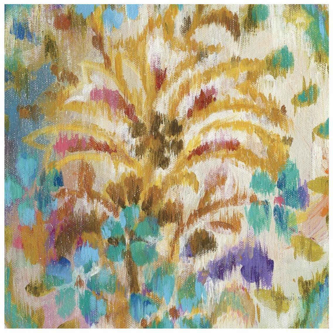 Boho Paisley VI -Paper Art-26&quotx26"