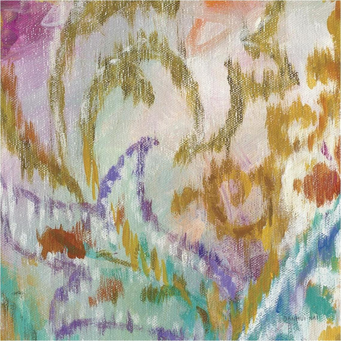 Boho Paisley VIII -Paper Art-38&quotx38"