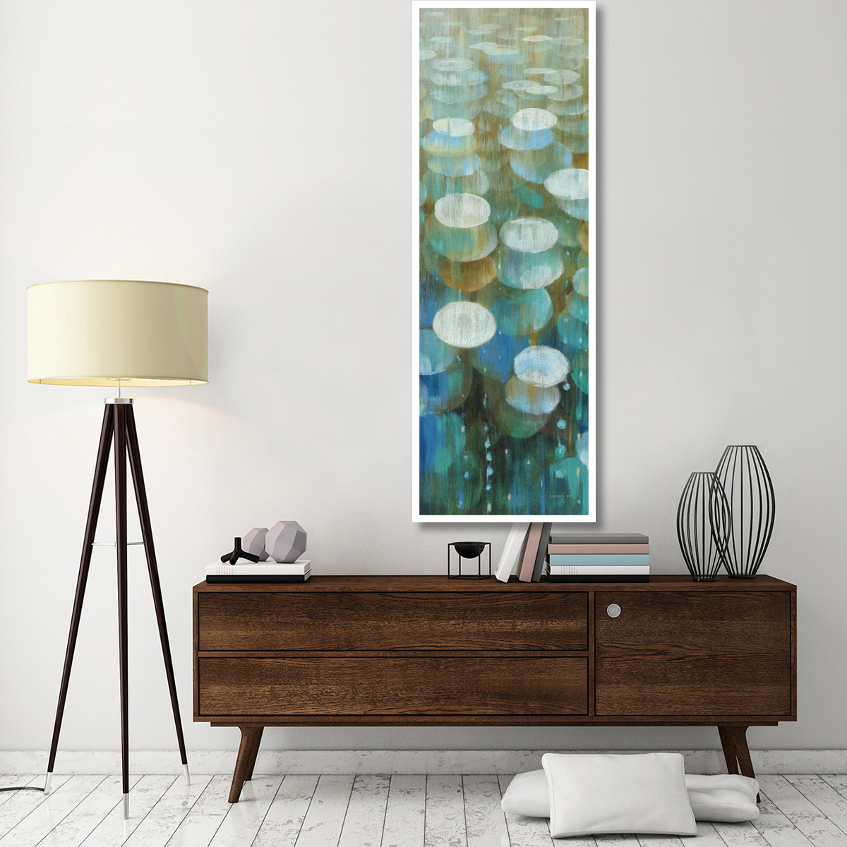 Raindrops II -Paper Art-26&quotx74"