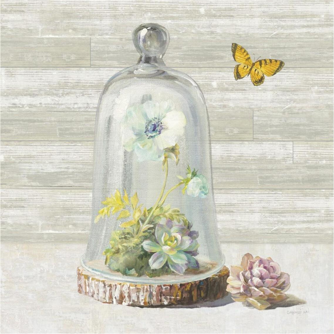 Succulent Garden II -Paper Art-38&quotx38"