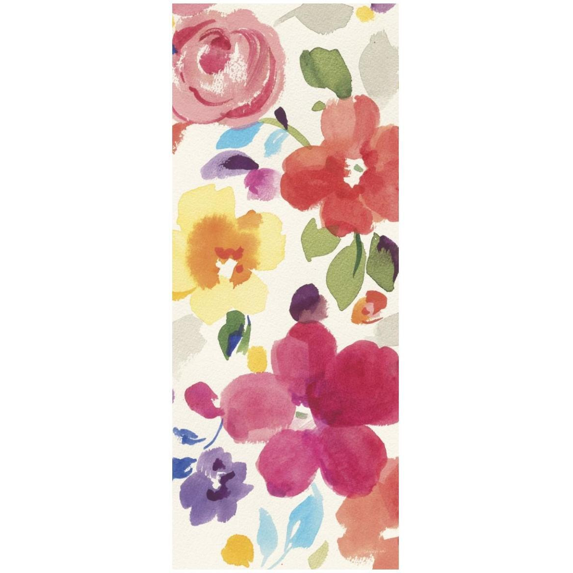 Popping Florals II -Paper Art-22&quotx52"