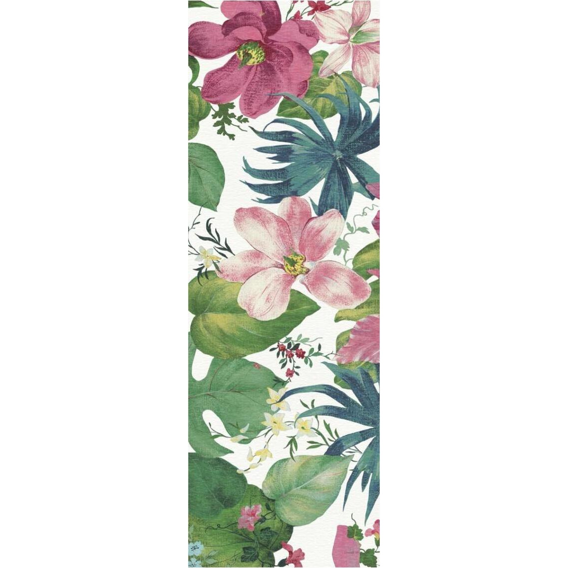 Tropical Dream Bright on White II -Paper Art-14&quotx38"