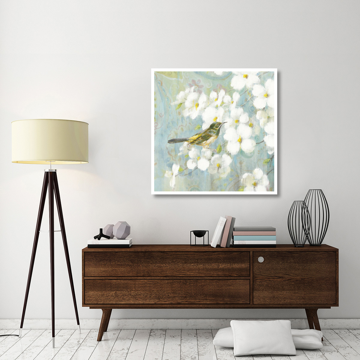 Spring Dream V -Paper Art-42&quotx42"