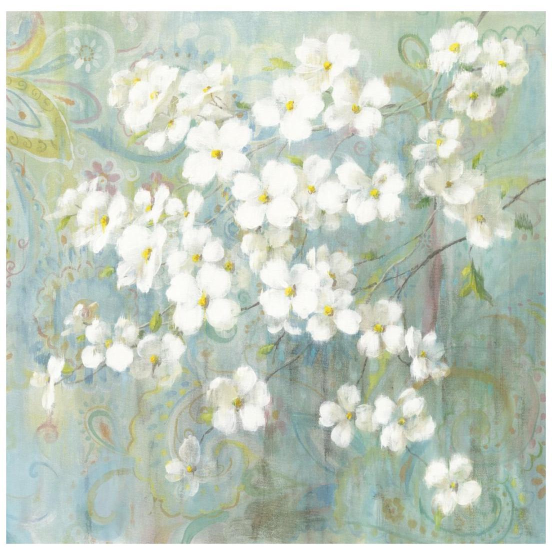 Spring Dream I Paisley -Paper Art-20&quotx20"