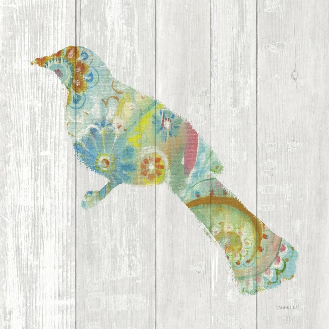 Spring Dream Paisley XI -Paper Art-38&quotx38"
