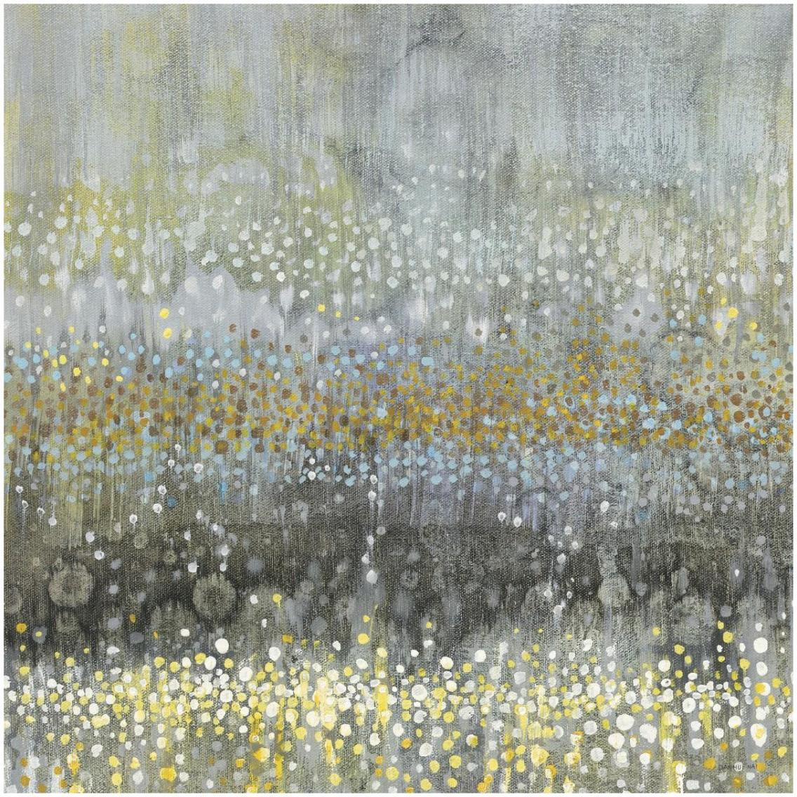 Rain Abstract III -Paper Art-32&quotx32"