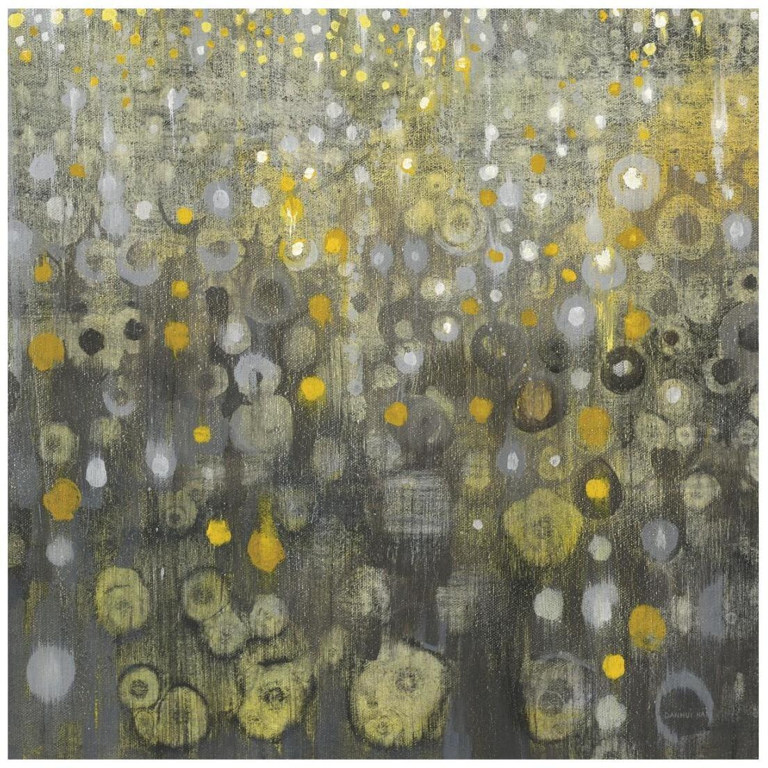 Rain Abstract V -Paper Art-20&quotx20"
