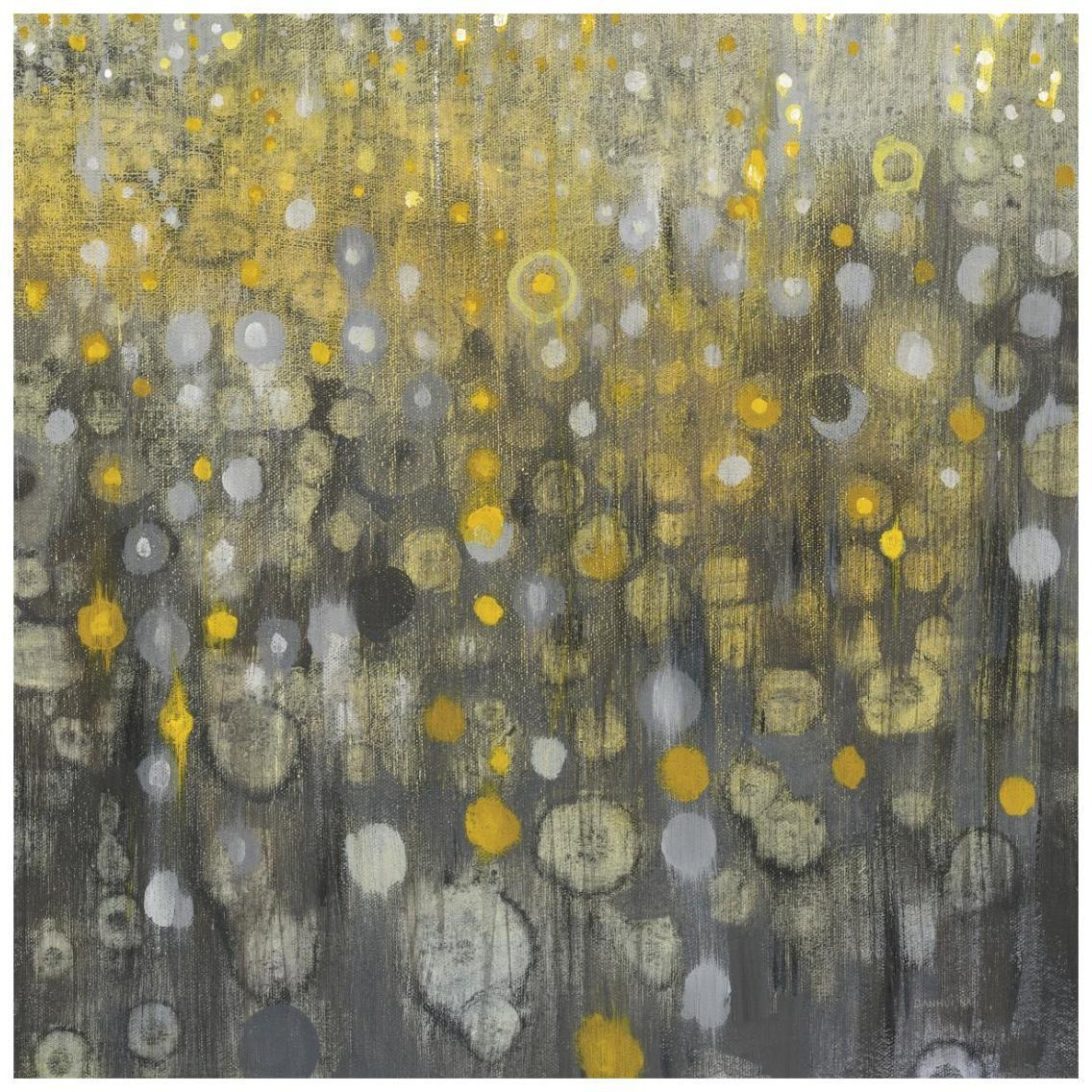 Rain Abstract VI -Paper Art-26&quotx26"