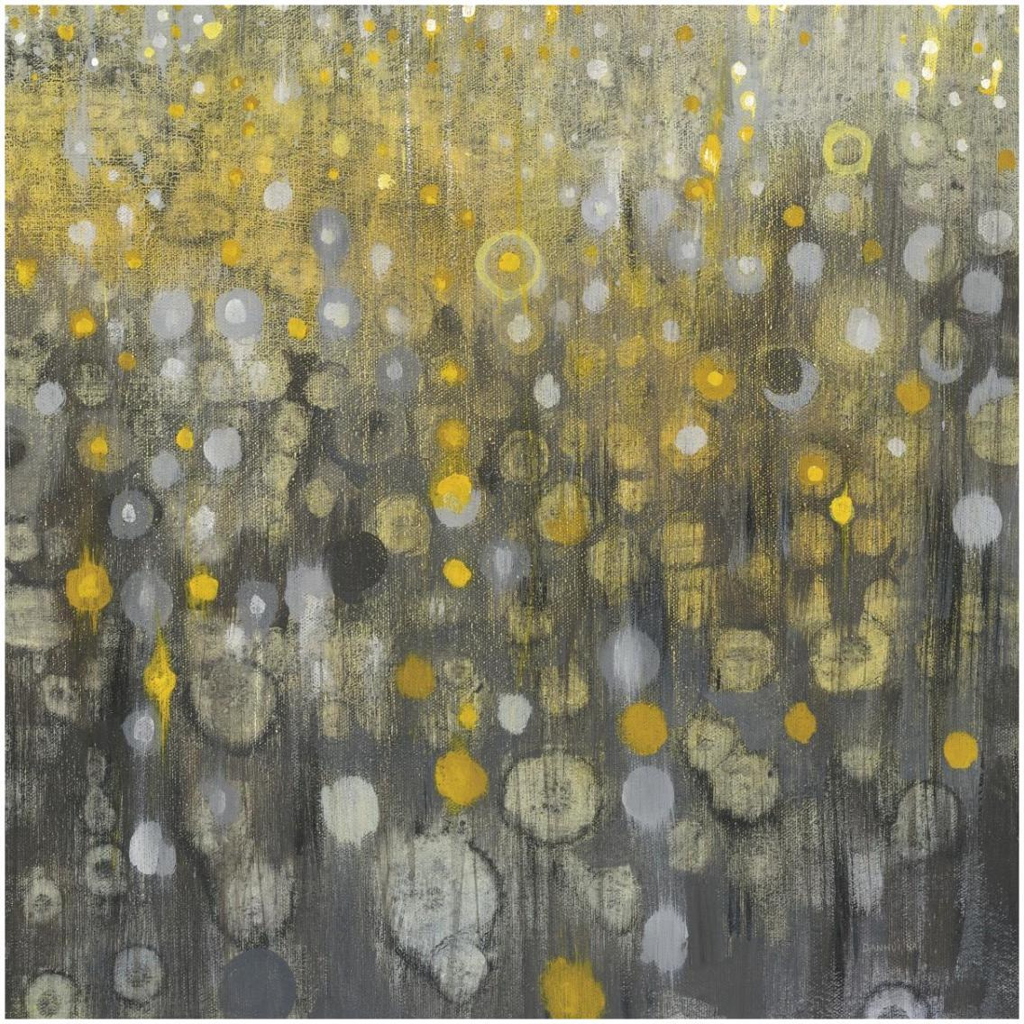 Rain Abstract VI -Paper Art-32&quotx32"