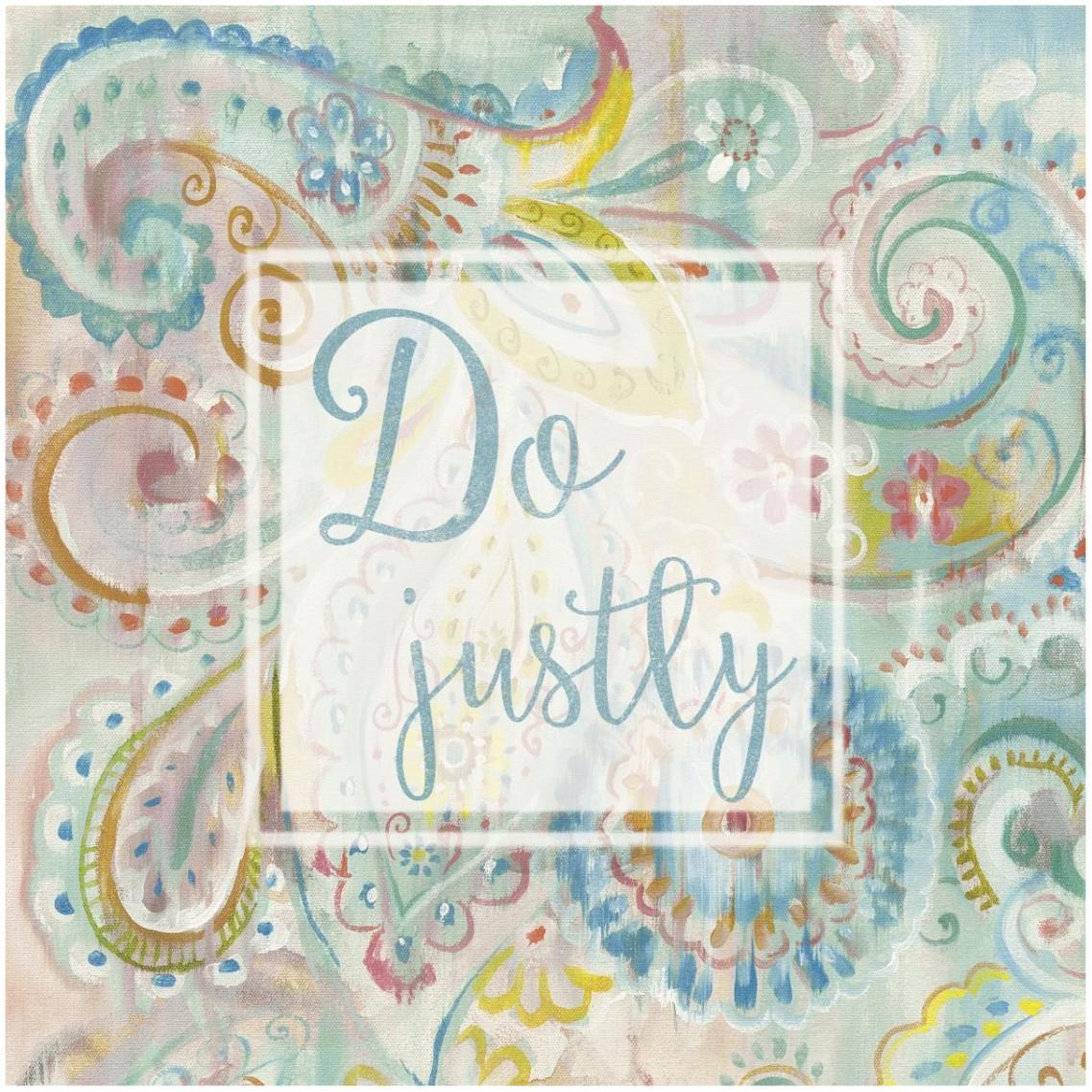 Spring Dream Paisley II Pink Sentiment -Paper Art-32&quotx32"