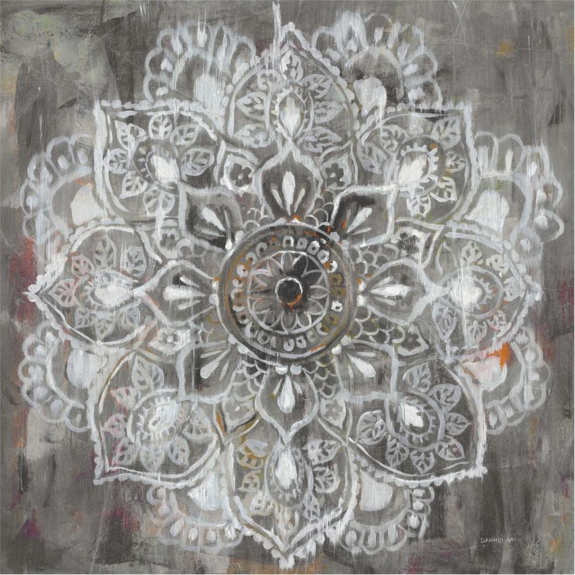 Mandala in Neutral II -Paper Art-38&quotx38"