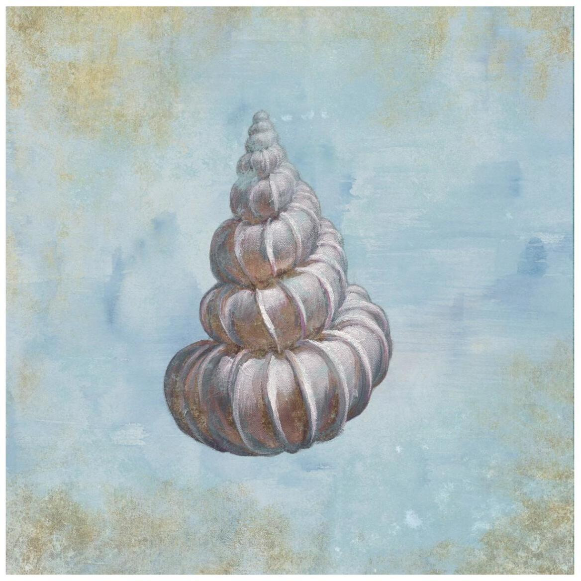 Treasures from the Sea II Watercolor -Paper Art-42&quotx42"