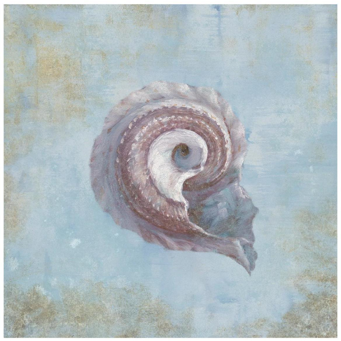 Treasures from the Sea III Watercolor -Paper Art-42&quotx42"