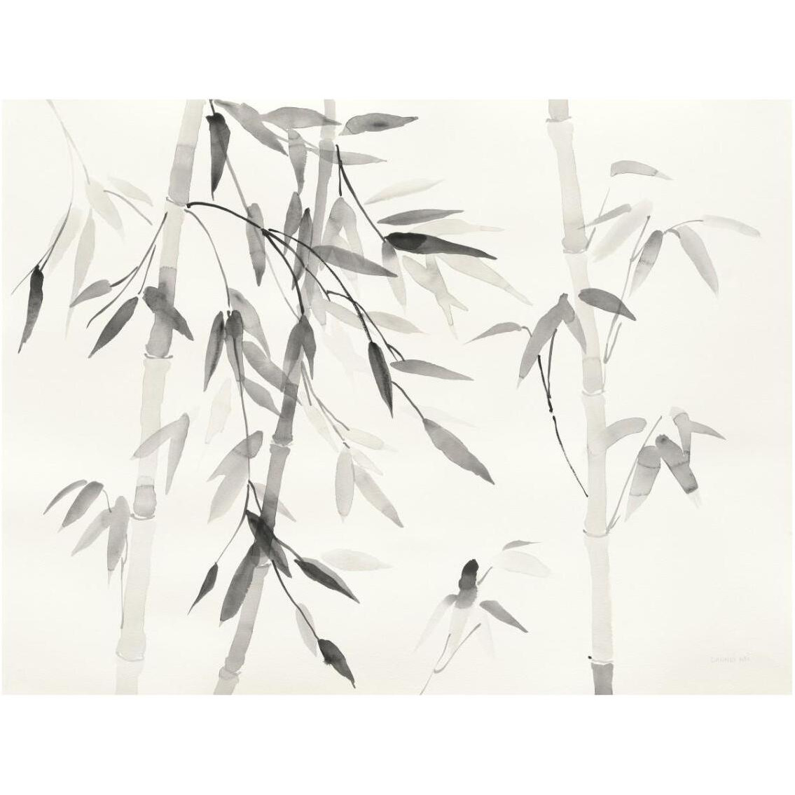 Bamboo Leaves III -Paper Art-34&quotx26"