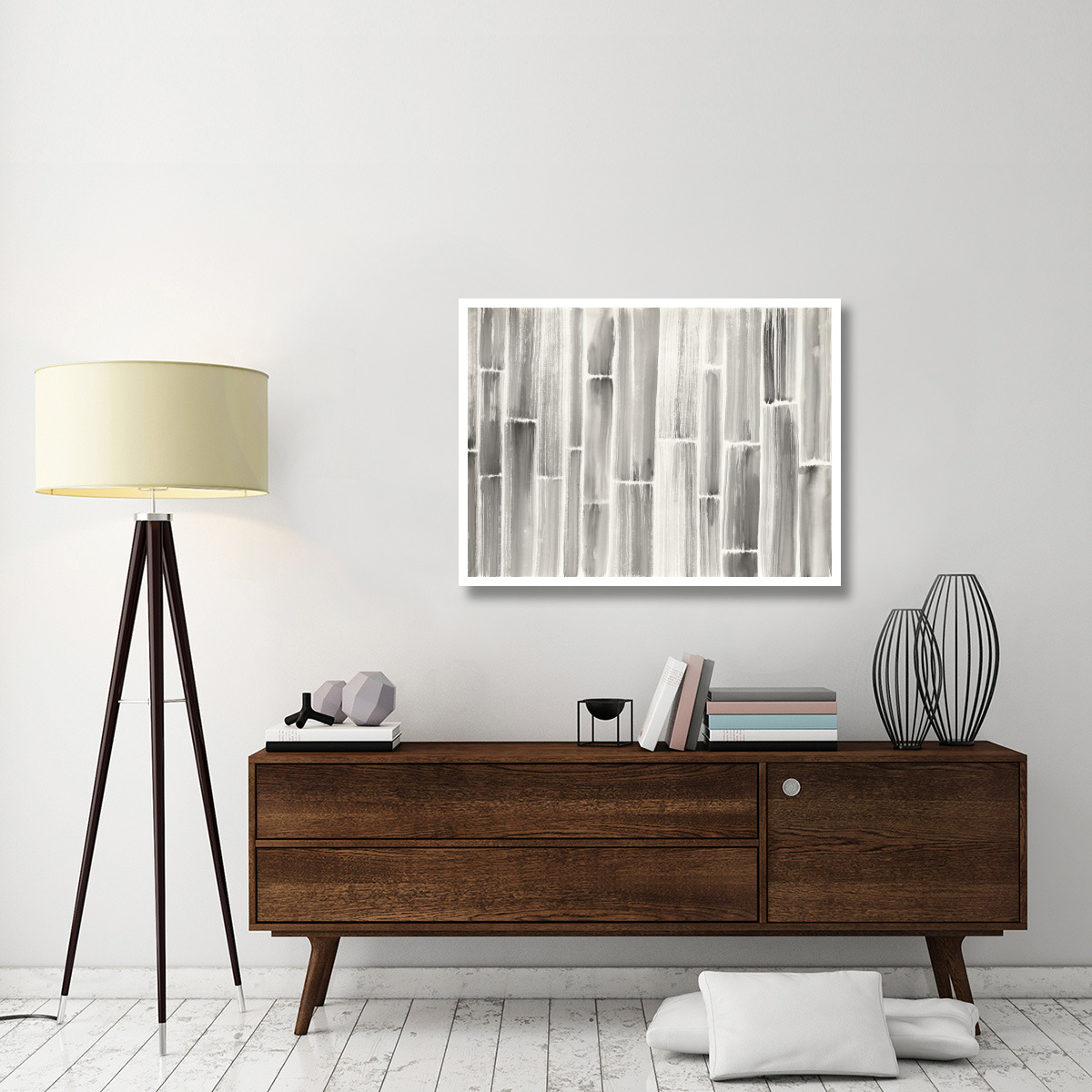Bamboo Pattern -Paper Art-42&quotx32"