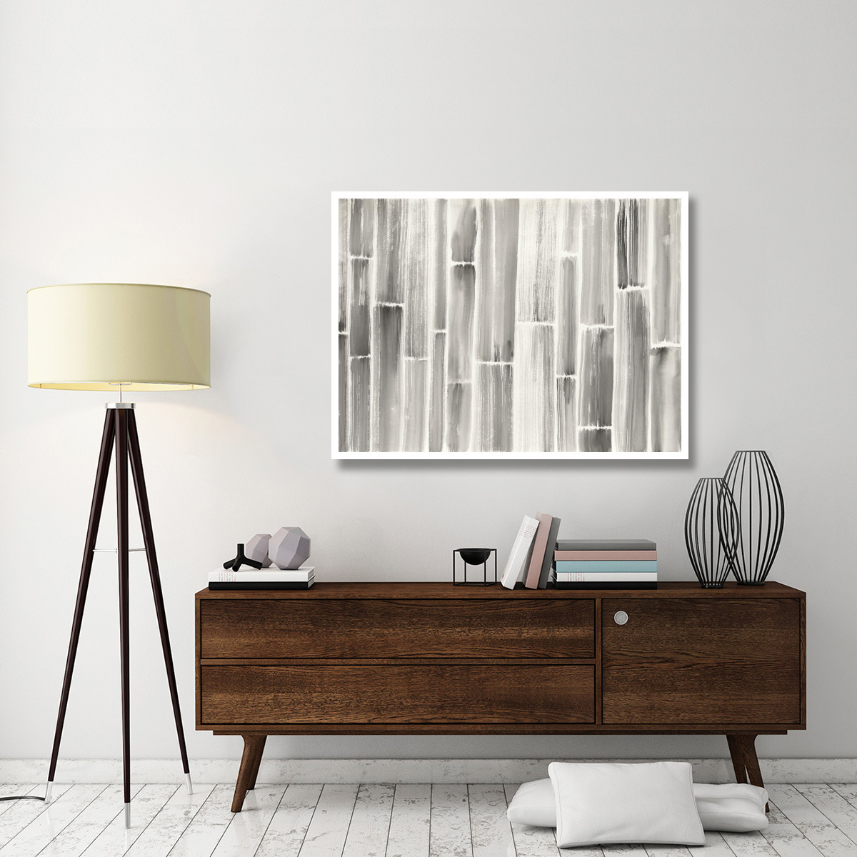 Bamboo Pattern -Paper Art-50&quotx38"