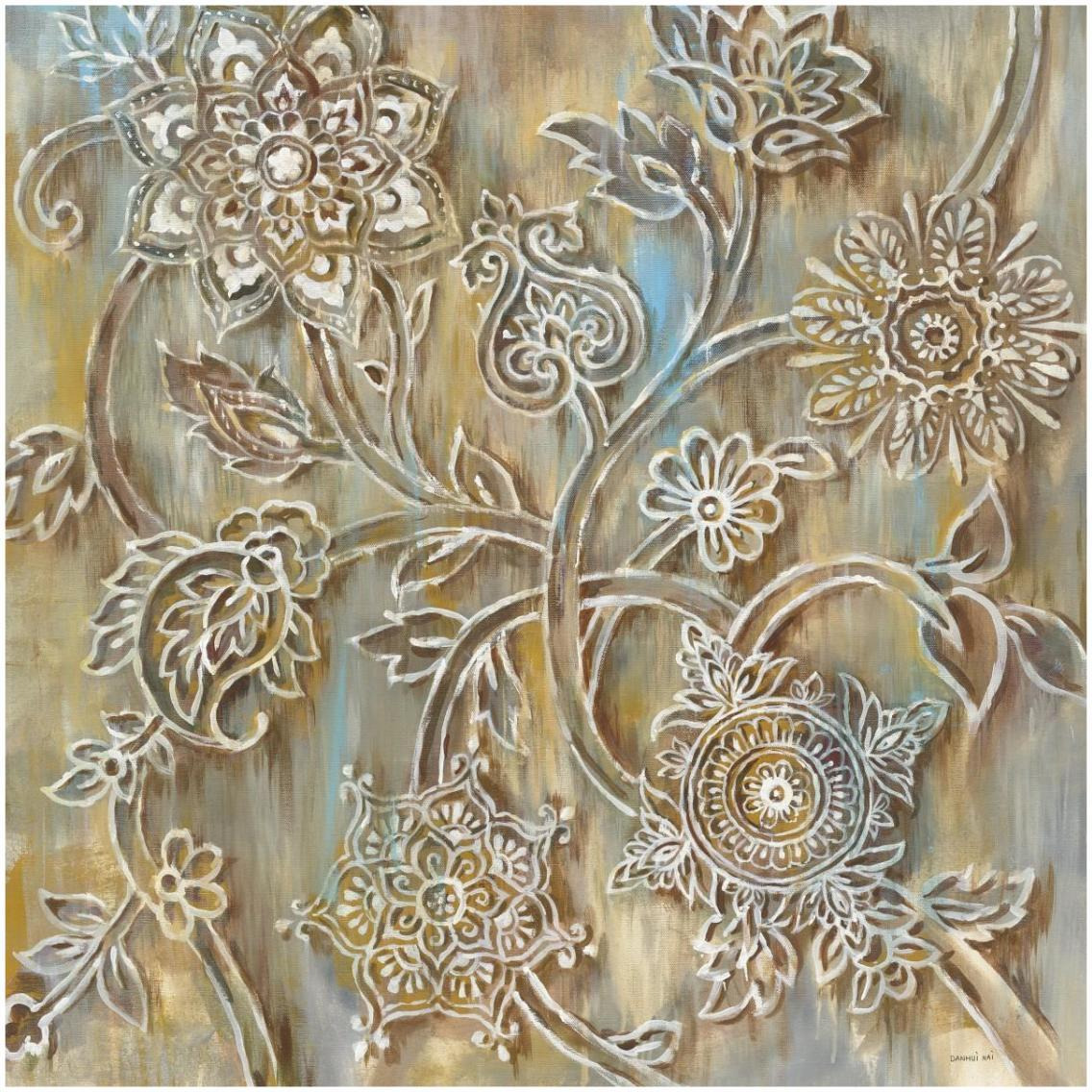 Henna Crop -Paper Art-32&quotx32"